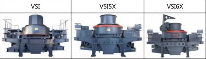 VSI制砂機和*五代制砂機，*六代制砂機的區(qū)別在哪里，邦大重工來教你